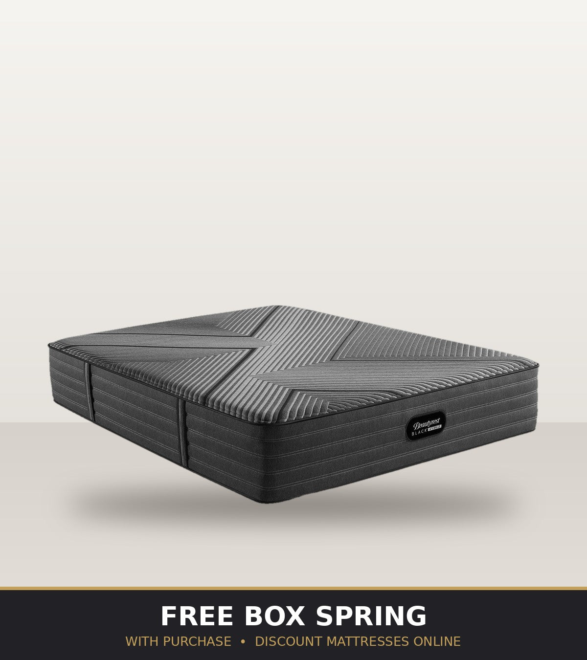 Beautyrest Black Hybrid LX-Class Firm 13.5in - Free Box Spring with Purchase