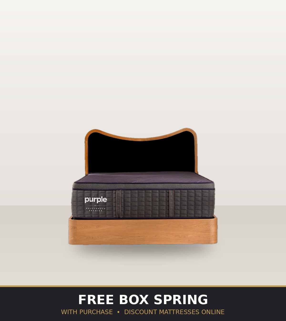 Purple Rejuvenate Premier - Free Box Spring with Purchase