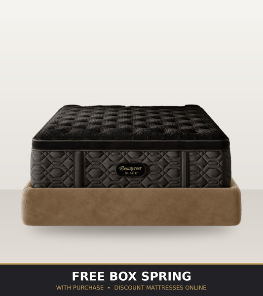 Beautyrest Black Series Three 16.75in Plush Pillow Top - Free Box Spring with Purchase