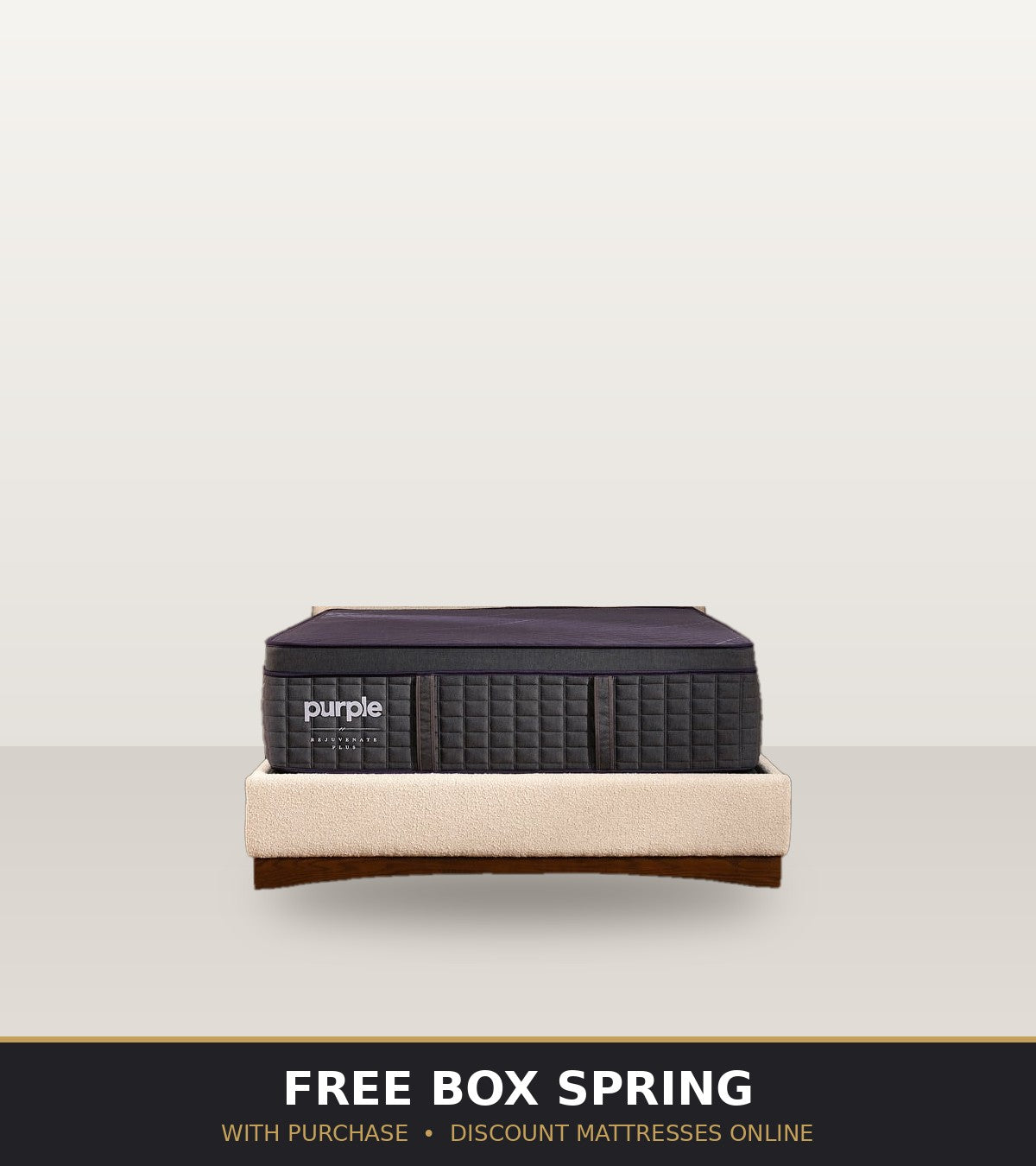 Purple Rejuvenate Plus - Free Box Spring with Purchase