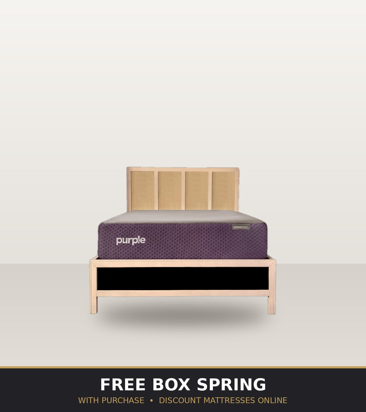 Purple Restore Premier Hybrid - Free Box Spring with Purchase