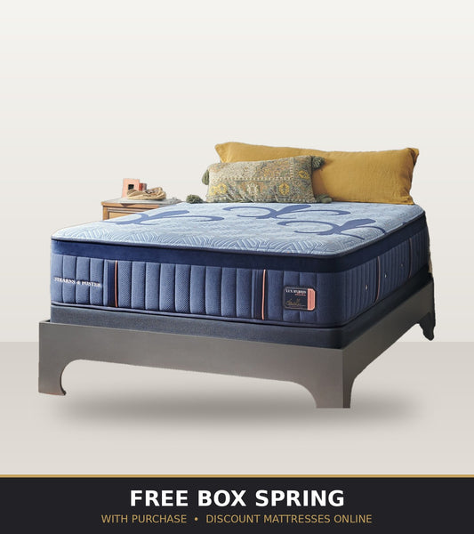 Stearns & Foster Lux Estate Hybrid - Free Box Spring with Purchase