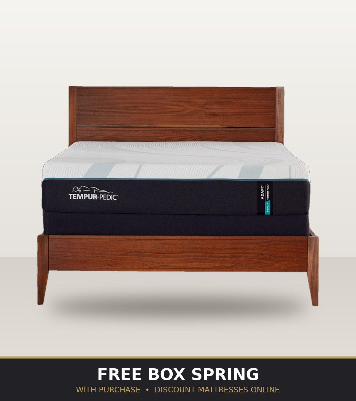 Tempur-Pedic TEMPUR-Adapt - Free Box Spring with Purchase