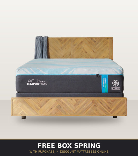 Tempur-Pedic TEMPUR-LuxeBreeze - Free Box Spring with Purchase